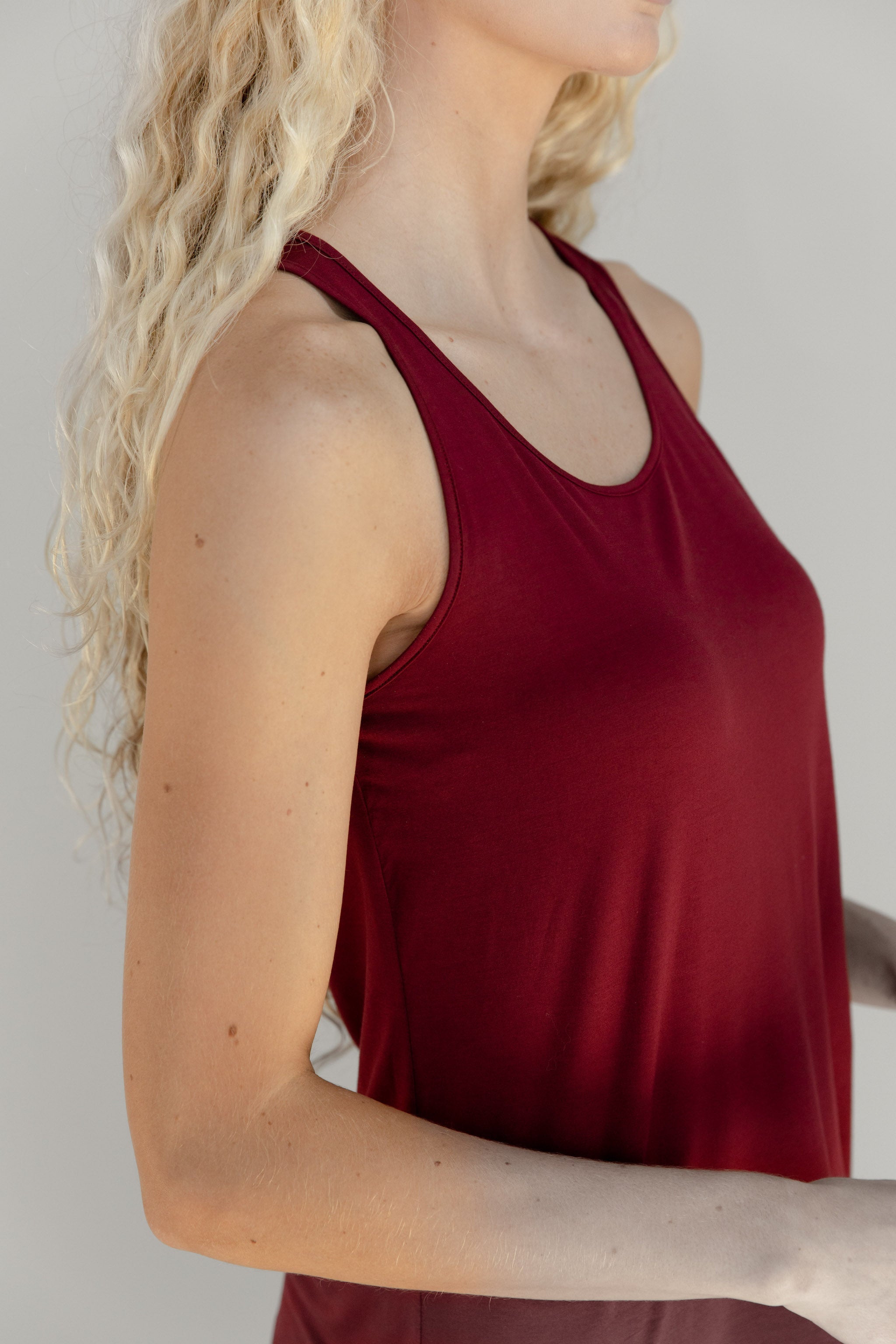 Women's Bamboo Stretch-Knit Lounge Tank
