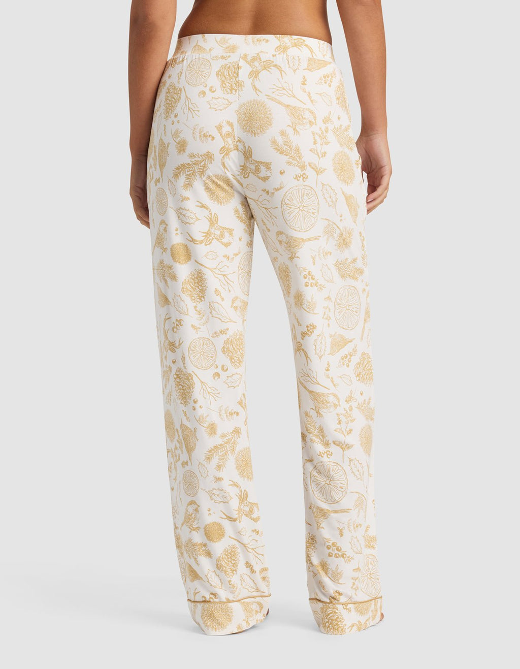 Women's Bamboo Stretch-Knit Long Sleeve Pajama Set