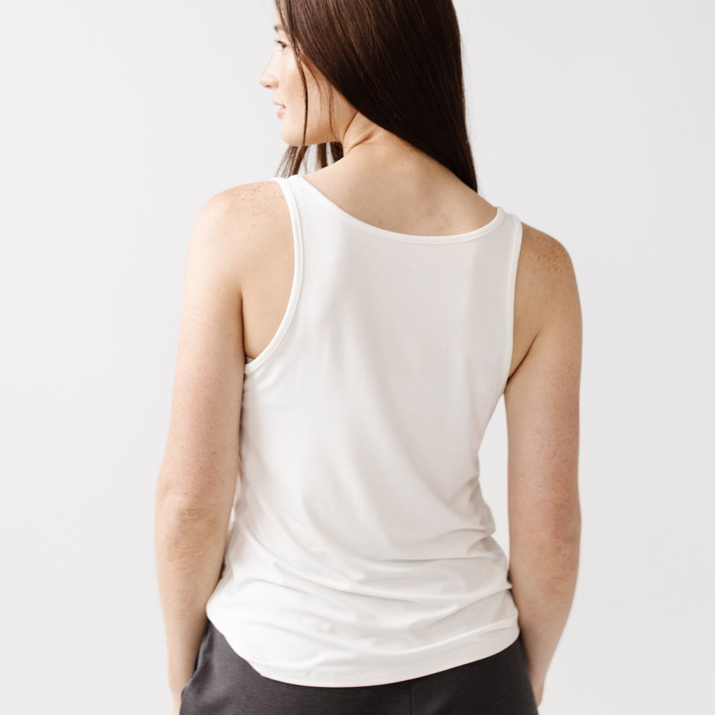 Women's Bamboo Stretch-Knit Lounge Tank